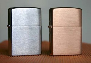 brushed chrome, brushed copper